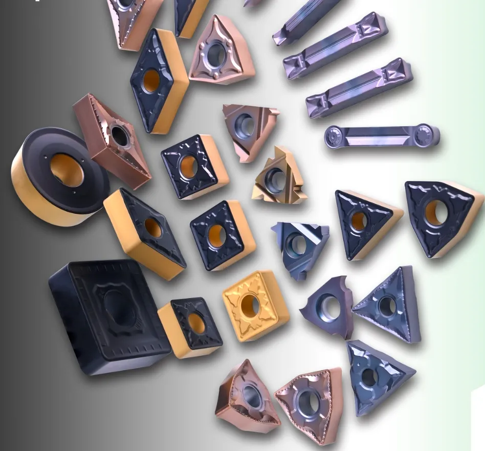 Modular Grooving Insert System with Interchangeable Widths for Versatile Turning and Slotting Operations