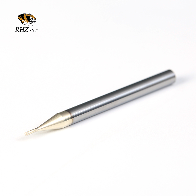 Factory Customization ODM/OEM 35 Helix Angle 4 Flutes Carbide Flat End Milling Cutter for Heat Resistant Alloys