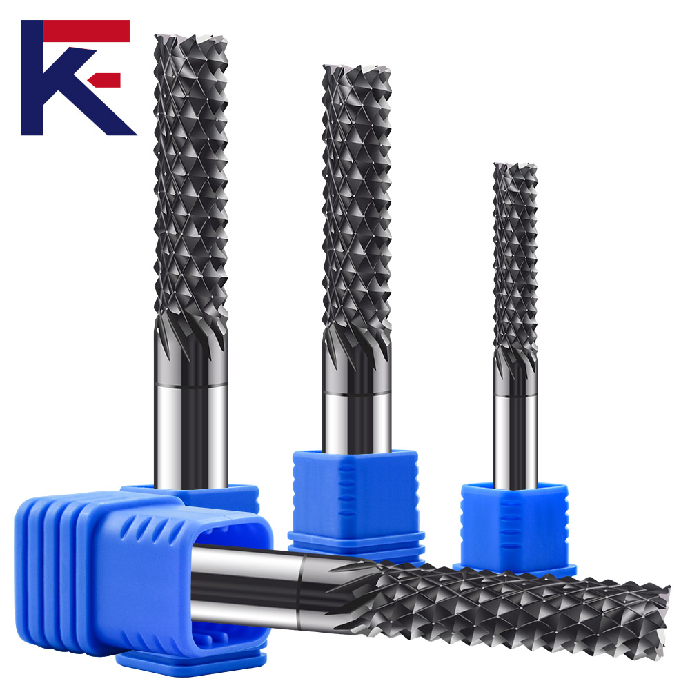KF 6/8mm Cnc Diamond Graphite Coated Corn Milling Cutter for Glass Fibre
