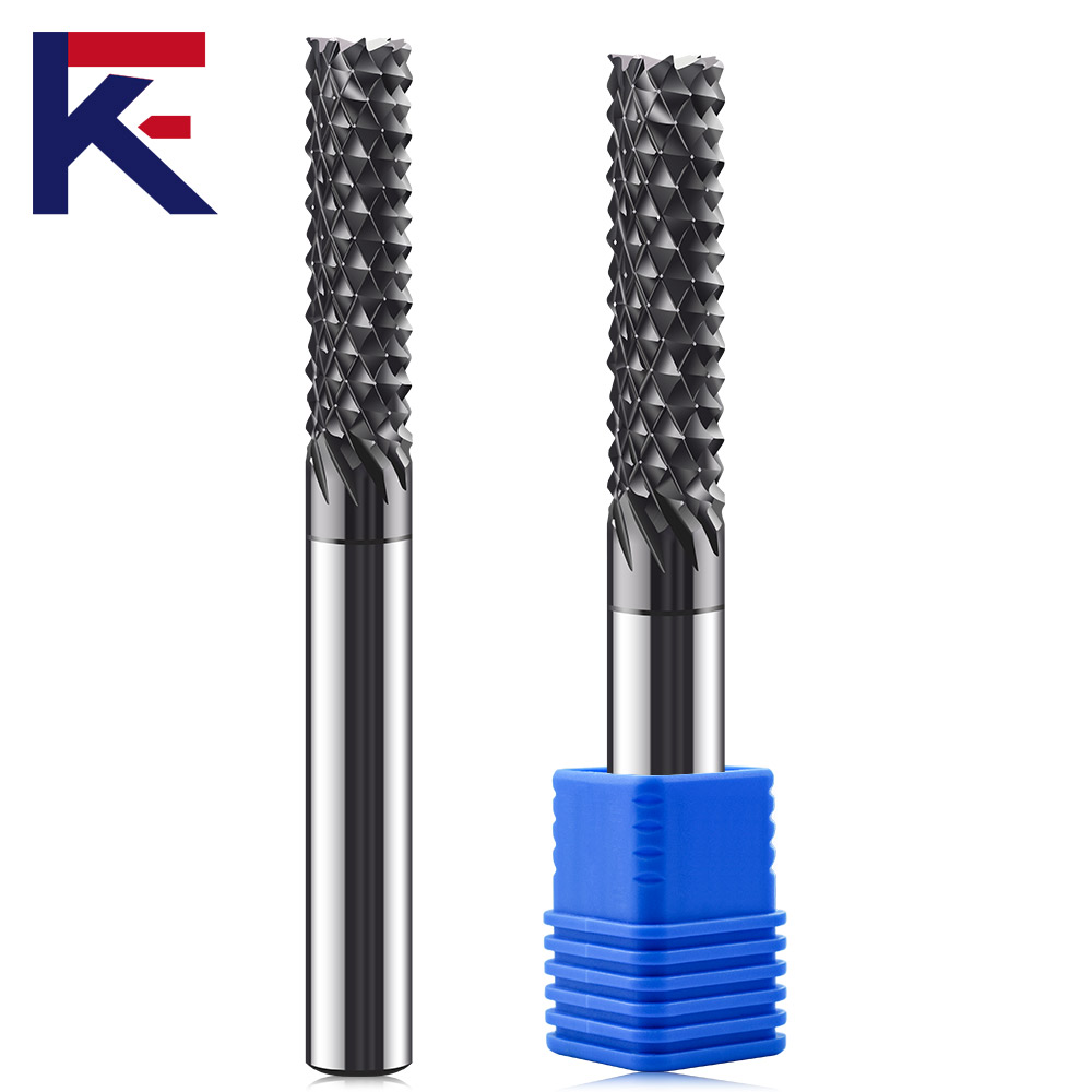 KF 6/8mm Cnc Diamond Graphite Coated Corn Milling Cutter for Glass Fibre