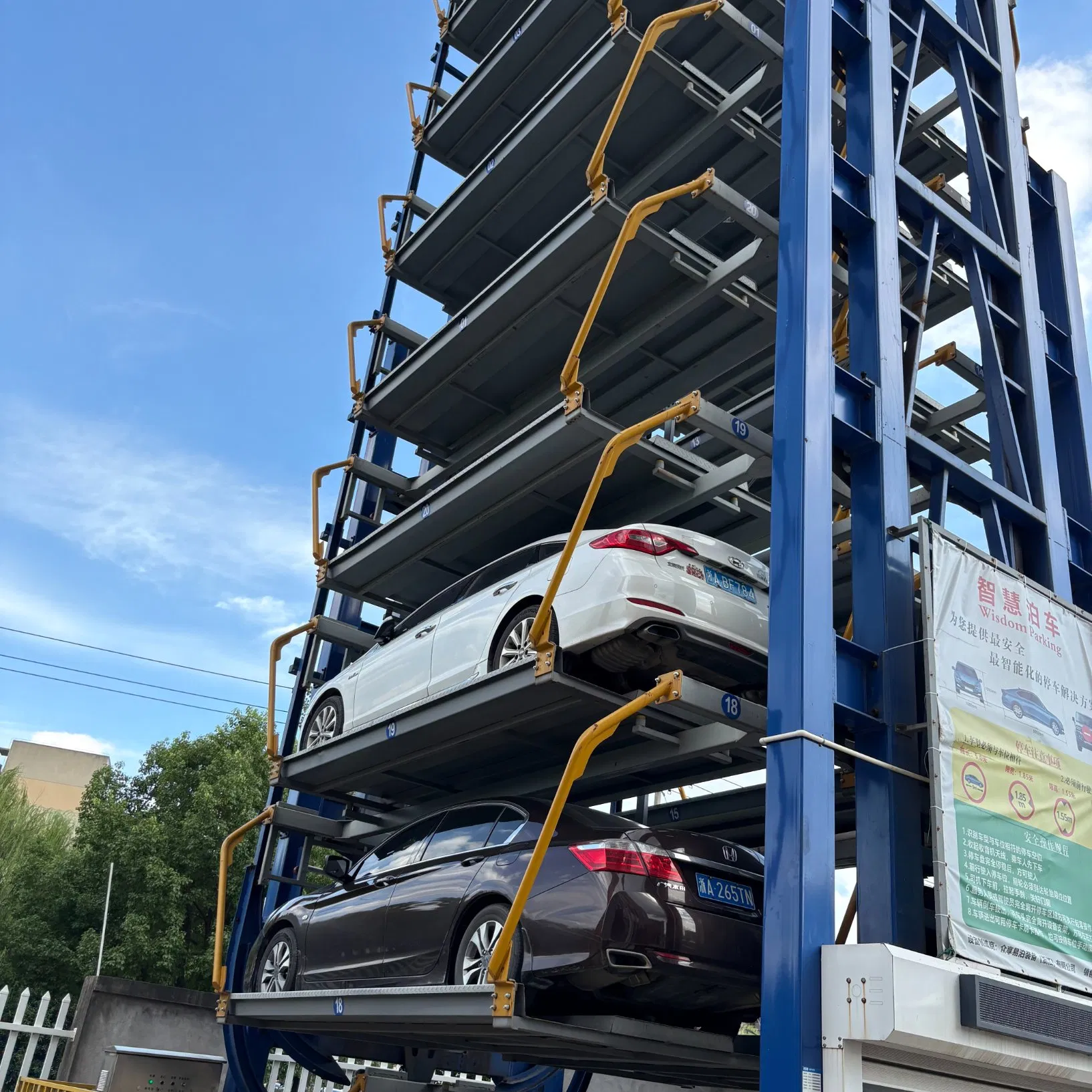 CE-Certified Smart Rotary Car Parking System – Heavy-Duty Vehicle SUV Elevating Parking System with Auto-Positioning for Garage Equipment
