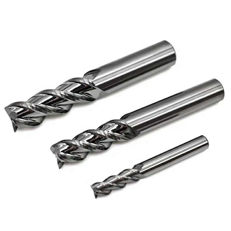 Carbide Tools 4 Flutes Spiral End Mill CNC Router Solid Carbide