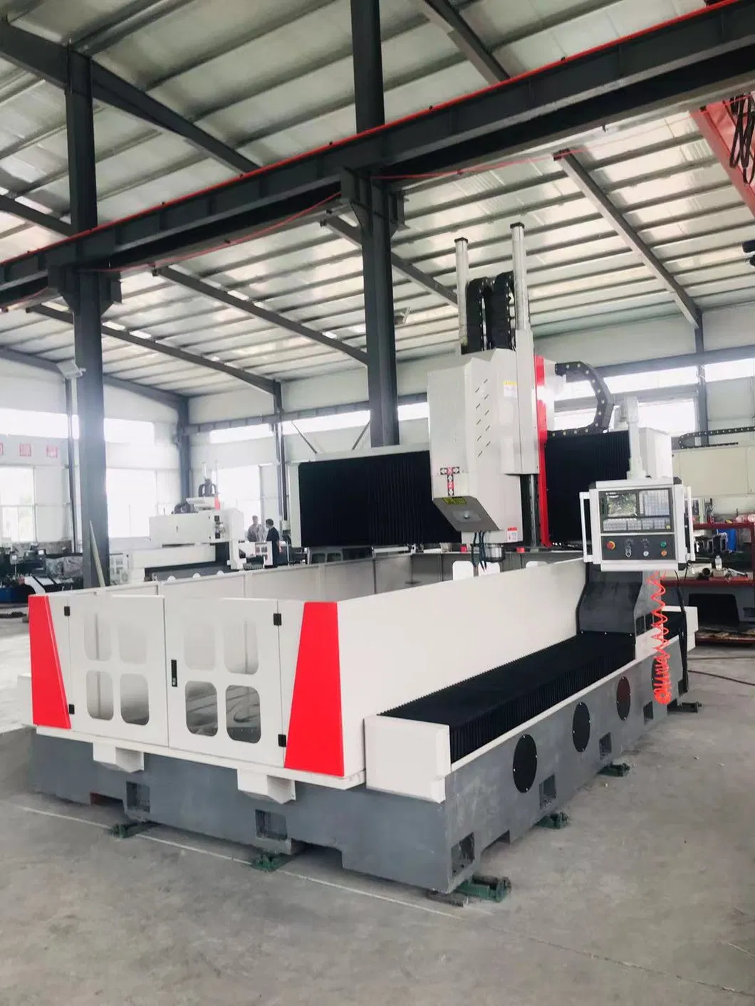 CE Certified GK2020 Large CNC Gantry Drill Mill Detail View