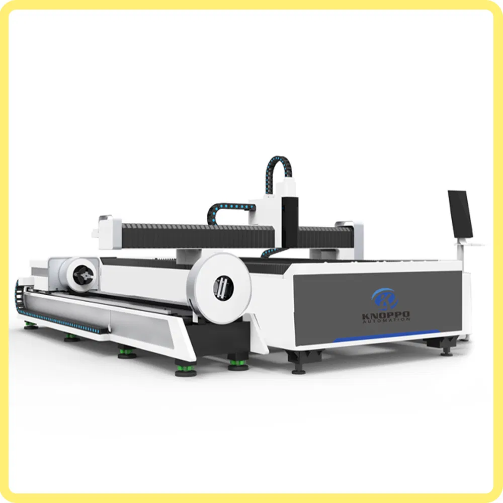 Integrated Laser Cutting System for Heavy-Duty Plates and Tubes for Industrial Metal Cutting