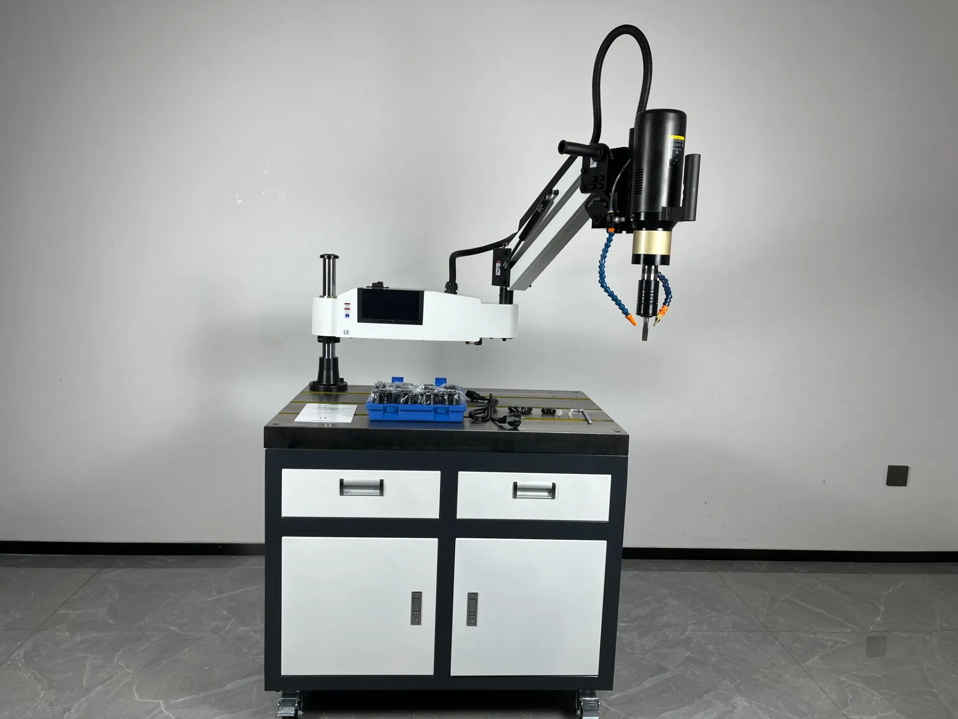 M6-M30 Electric Tapping System for Metal Threading and Hole Processing in Workshop