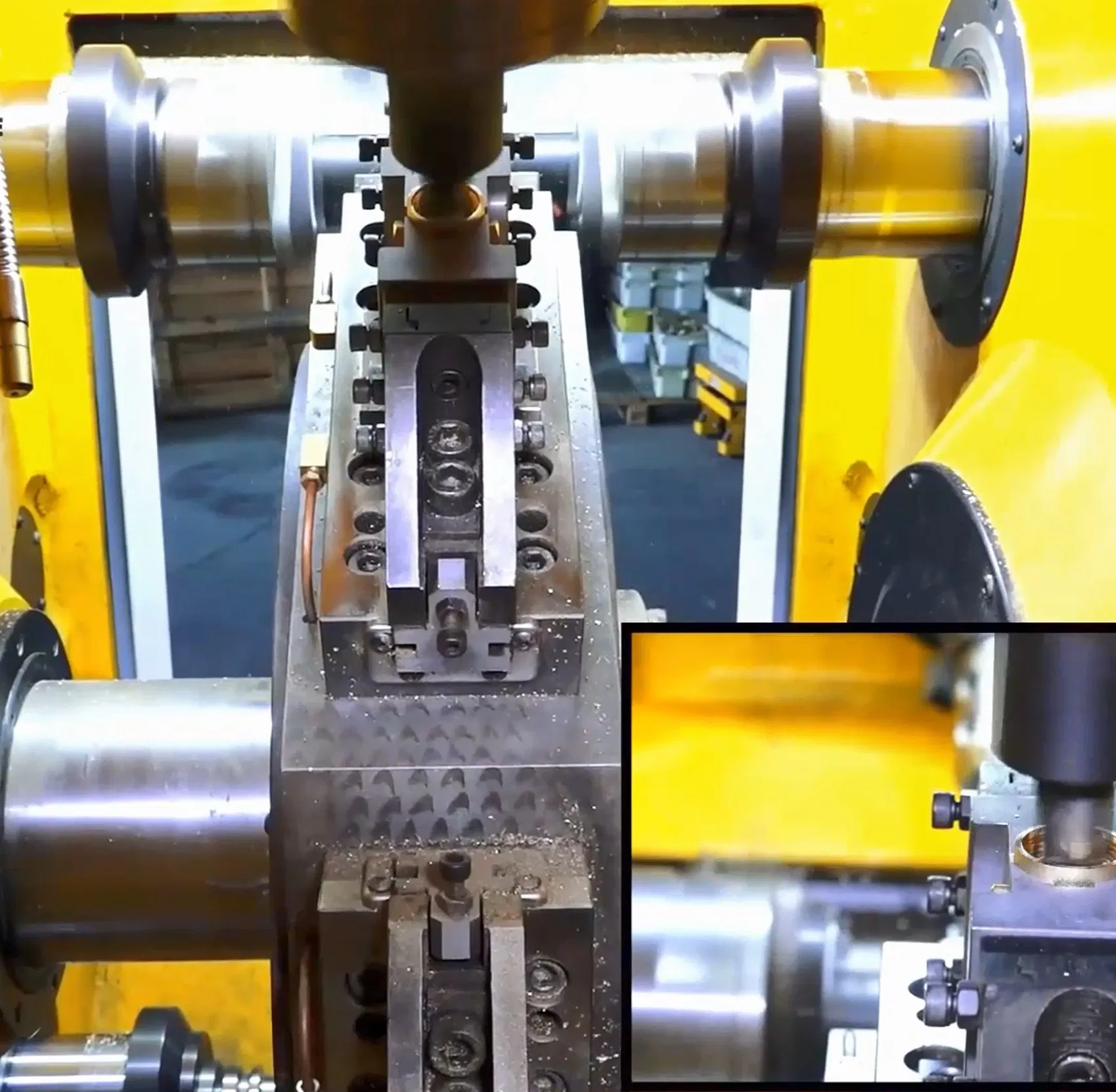 High-Efficiency Rotary Transfer System for Gate Valve Production