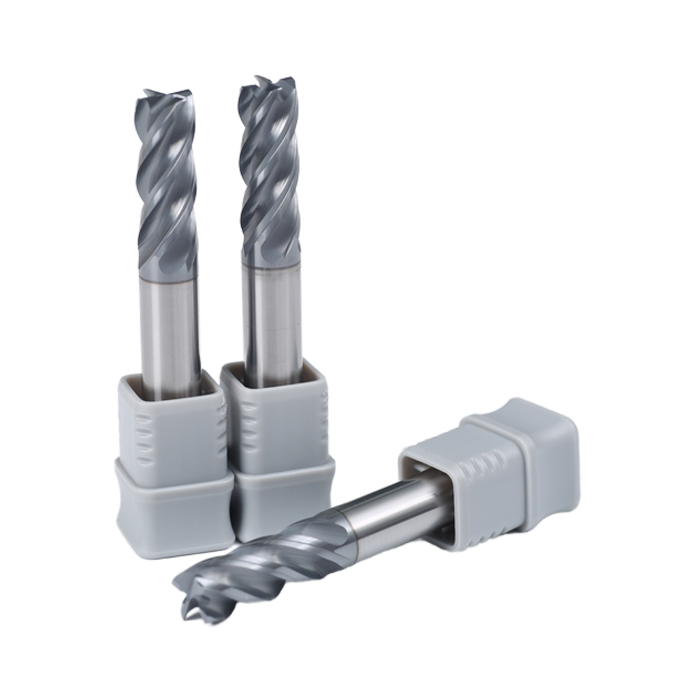 Multi-Functional AlCrN+ Coated Tungsten Carbide End Mill Cutting Tools For Metal Steel Carbide Tools Milling