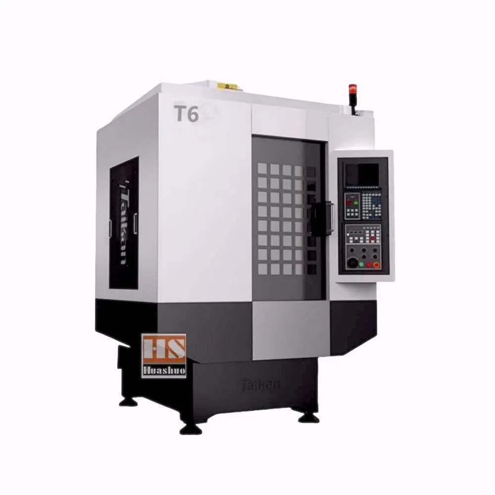 T6 3 4 5 Axis Metal Processing CNC Vmc Vertical Machining Center GSK Siemens Control System Bt30 Bt50 Single Automatic for Sale