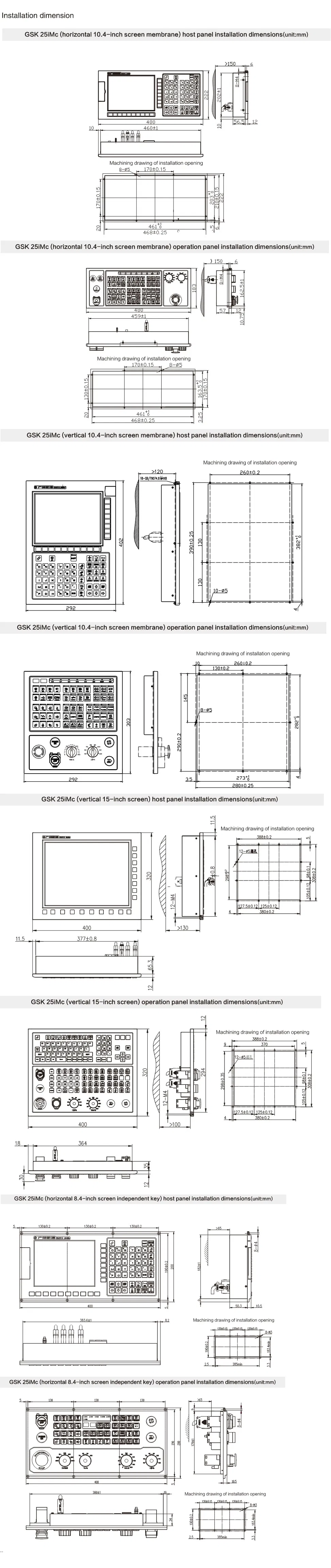 GSK 25iMC Series Robust CNC System Details
