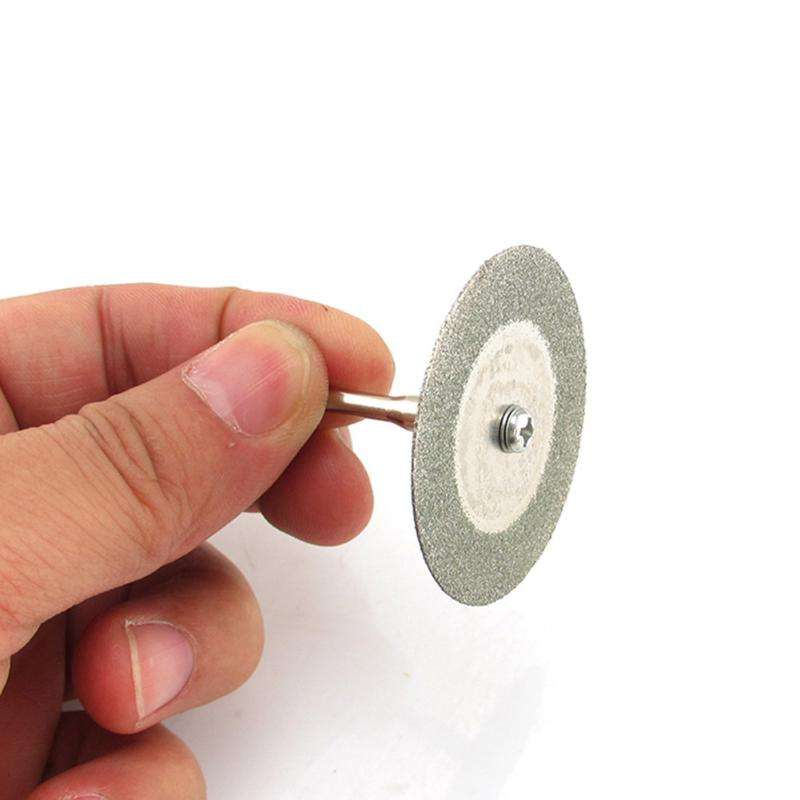 Diamond Coated Cutting Wheel Rotary Blade Cut-Off Disc Mini Diamond Stone Cutting Disc