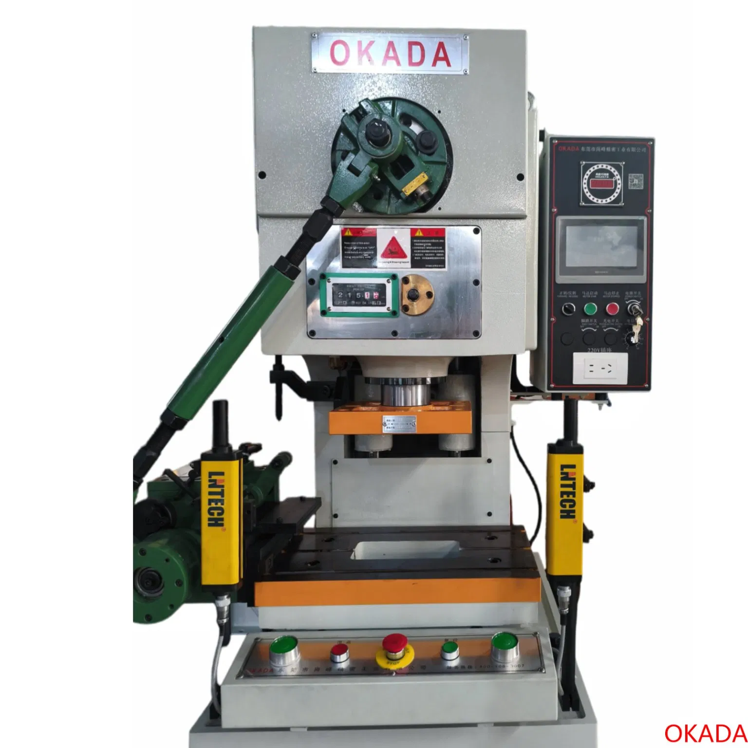 10e Roller &amp; Punch Press: 10 Ton Product Driving System