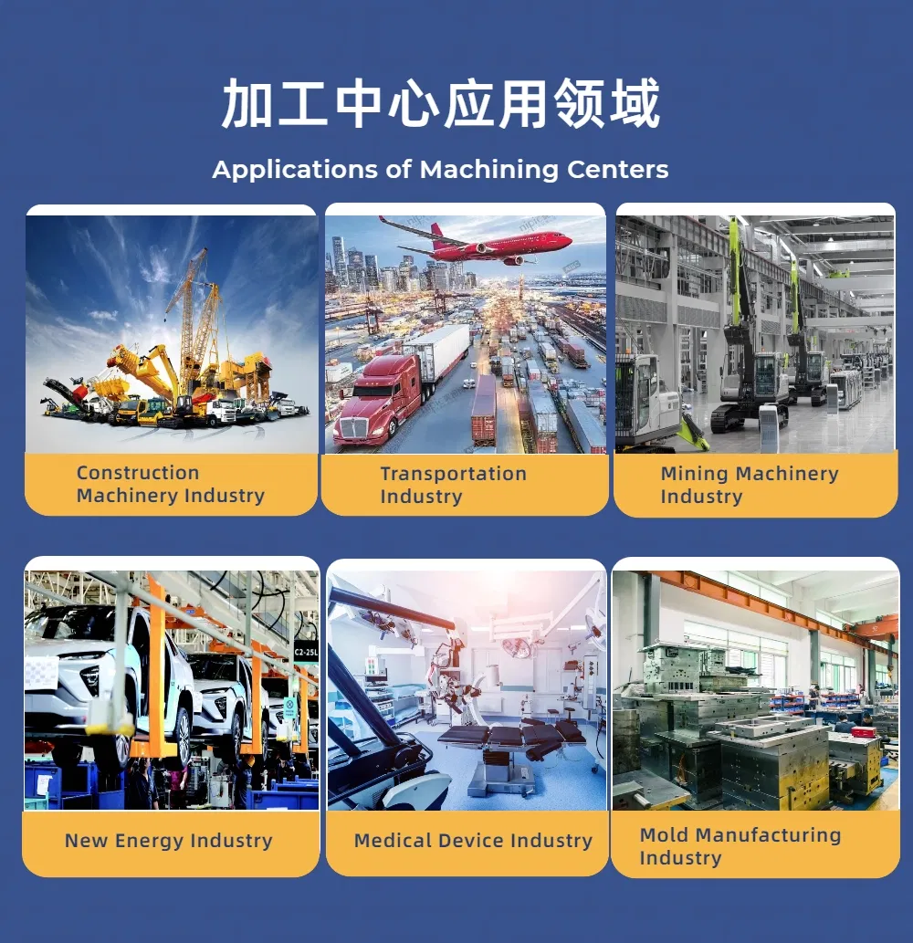 CNC Vertical Machining Center High Speed Atc System