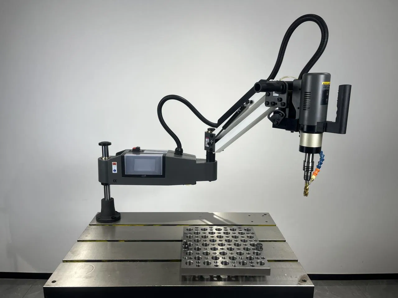 M6-M30 Electric Tapping System for Metal Threading and Hole Processing in Workshop