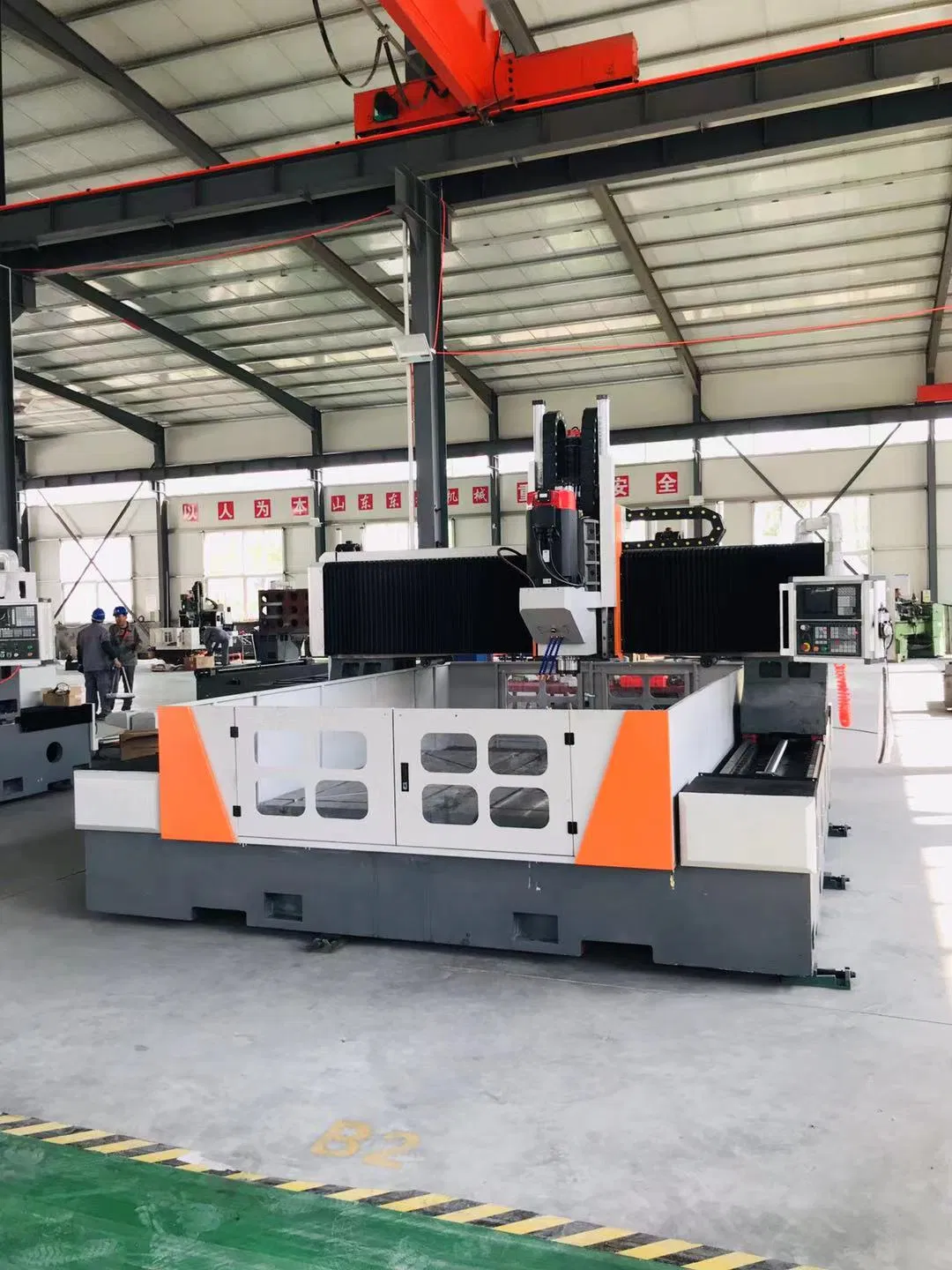 CE Certified Gk2020 Large CNC Gantry Drill Mill Optional Fanuc Siemens GSK Control System for Metallurgy Industry