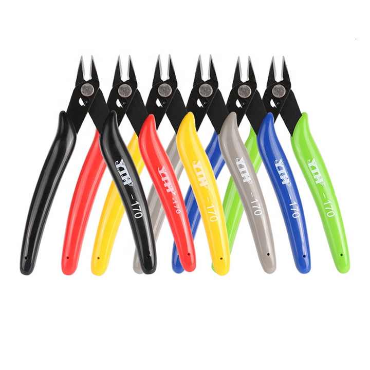 YTH High Quality 5" Micro Shear Flush Cutter Wire Cutters Precision Electronic Flush Cutter Jewelry Pliers Jewelry Making Tools