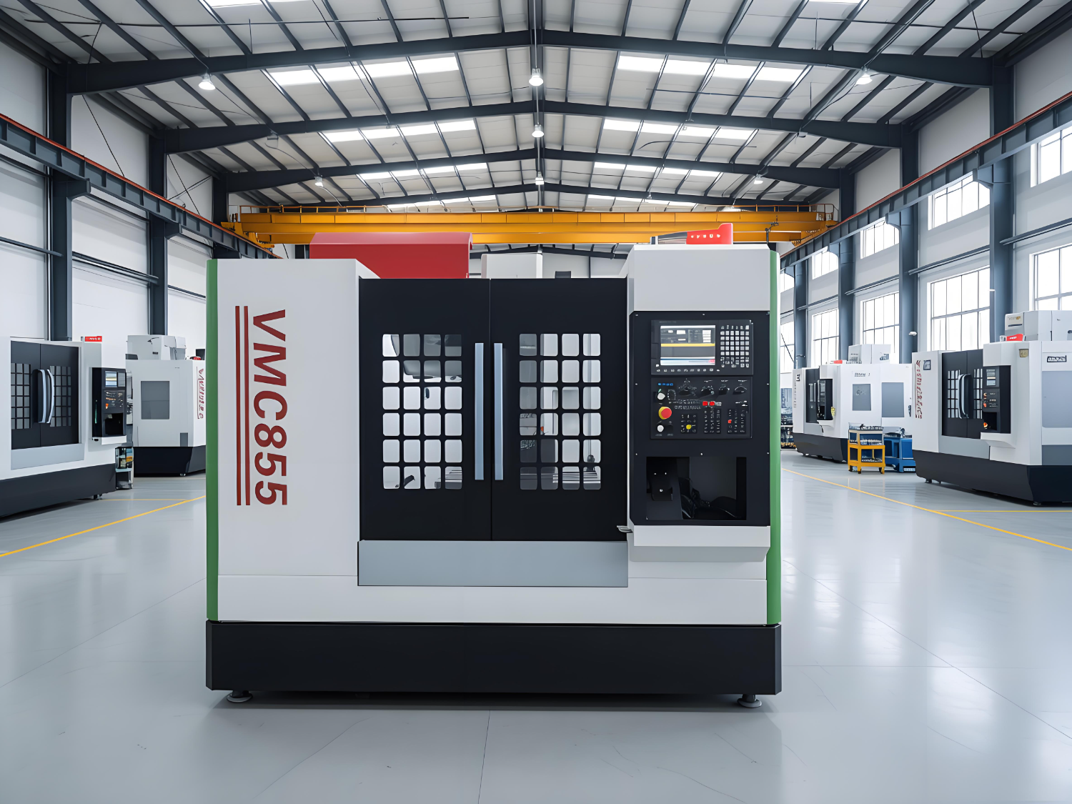 Reliable VMC855 Vertical Machining Center High Precision CNC Milling Machine for Die Manufacturing Customizable TUV