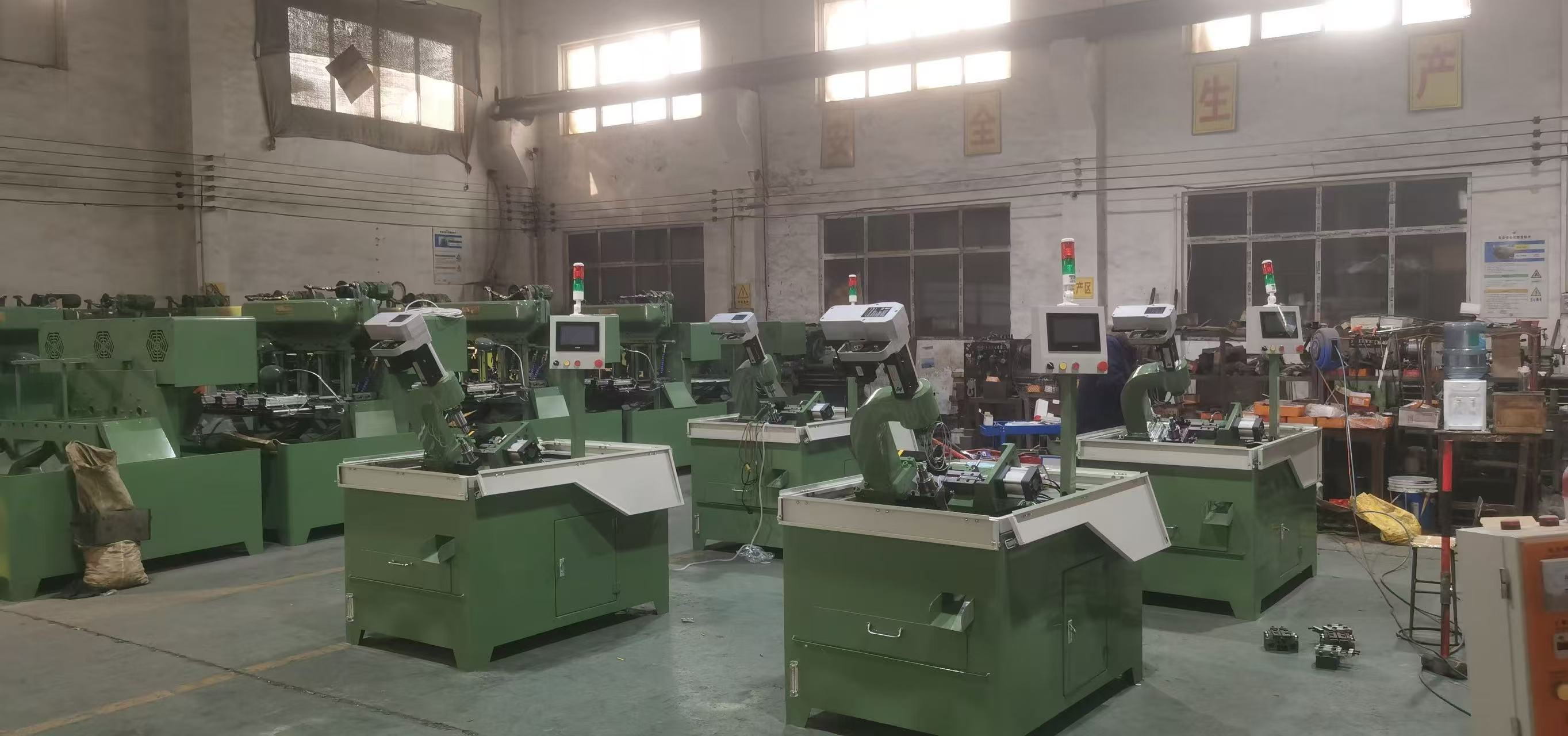 Multifunctional Automatic Two- Spindle Tapping Machine with Gear and Motor for High Productivity Thread Cutting &amp; Rolling
