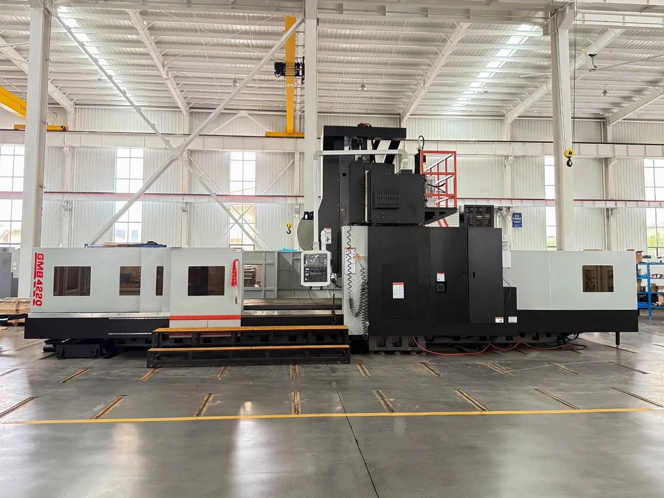 Industrial Grade Gmc4022 Gantry Machining Center Milling Machine with 24 Tools Magazine Taiwan Ball Screws Industry Applications Aerospace Parts Making