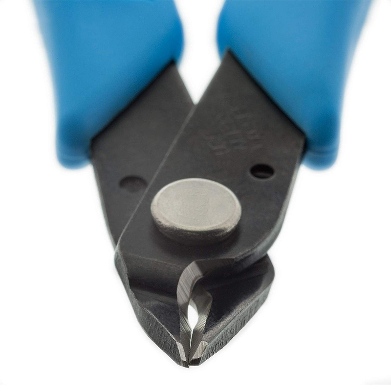 Xuron 170-II Micro-Shear Flush Cutter Ultra Slim Precision Jewelry Wire Cutters Bypass Blade for 18 AWG Soft Wire Cutting