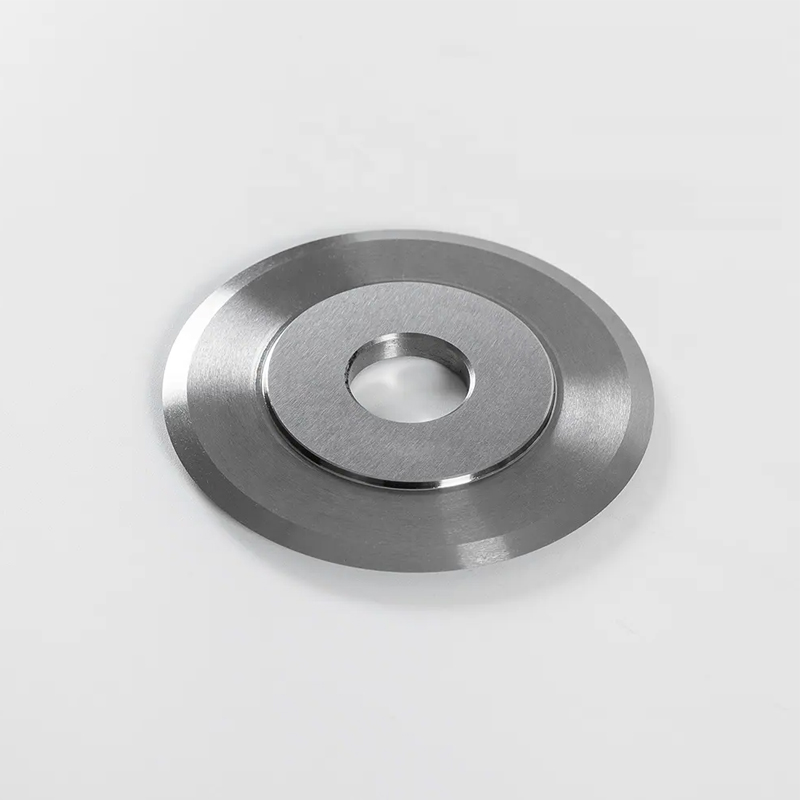 Carbide Circular Knife Tungsten Nonwoven Pneumatic Slitting Machine Rotary Round Blade Flat Paper Cutter Cutting Blades