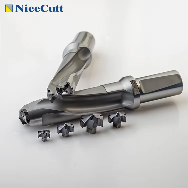 MSQD Hole Drilling Tools Deep Shovel Crown Drills With Replaceable Blade Head OEM Customizable Turning Tool