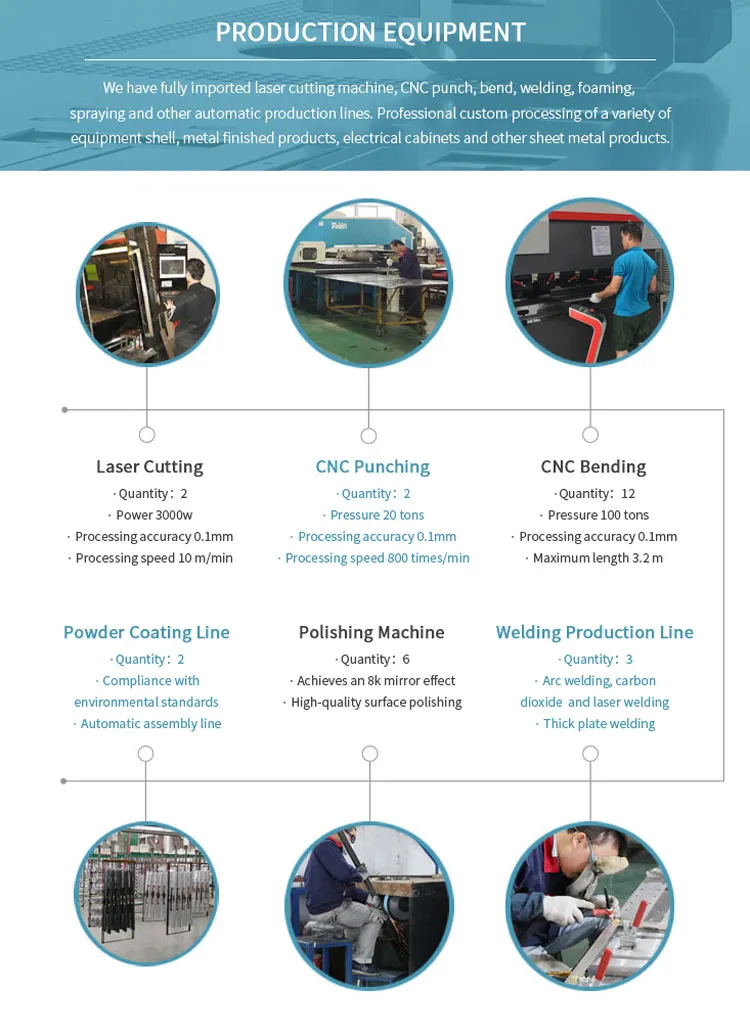 CNC Precision Machinery Enclosure Equipment Tools Steel Sheet Metal Fabrications Accessory