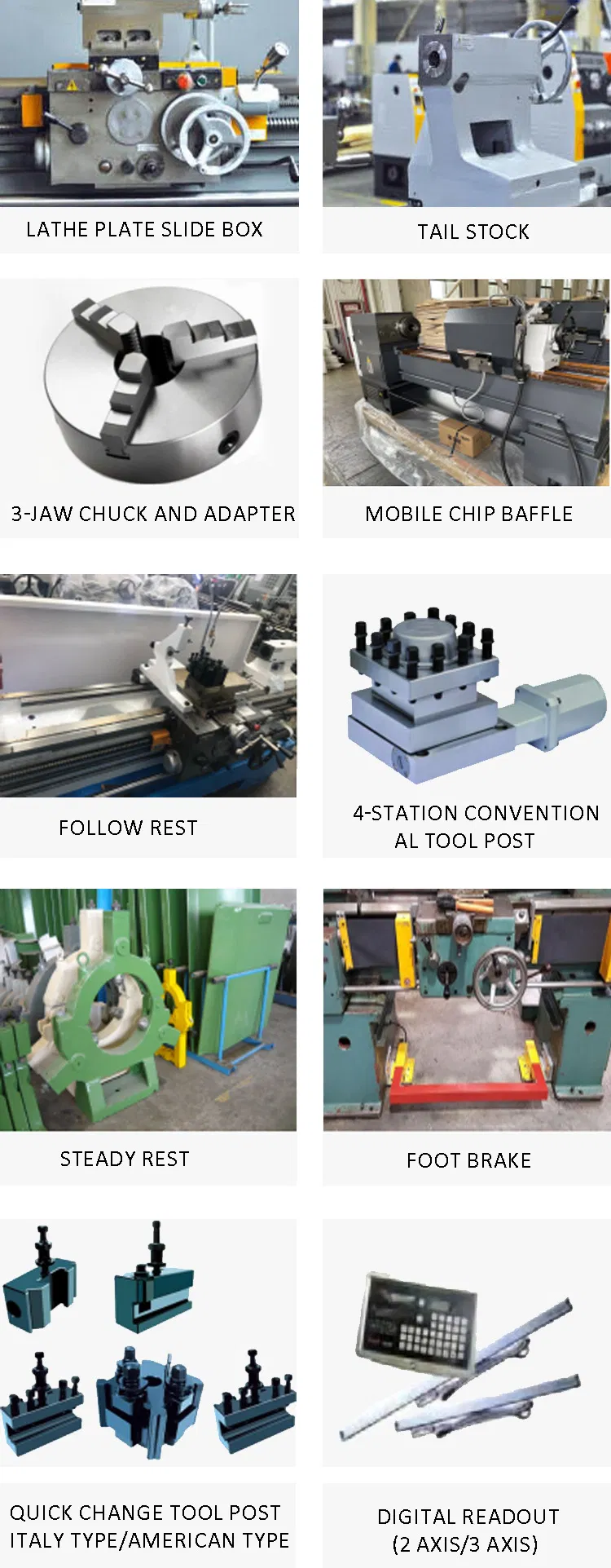 High-Precision Manual Lathe, Lathe, Horizontal Lathe, Turning System