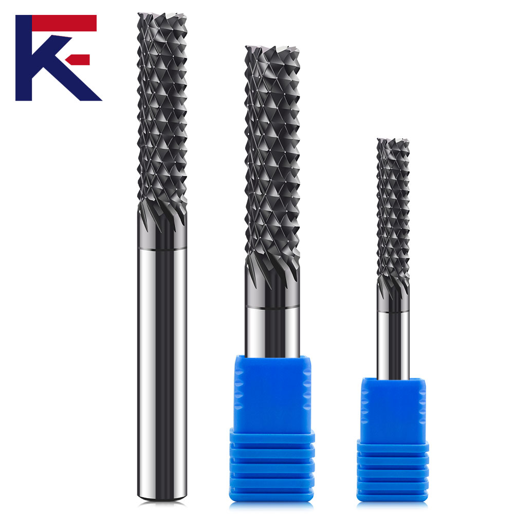 KF 6/8mm Cnc Diamond Graphite Coated Corn Milling Cutter for Glass Fibre