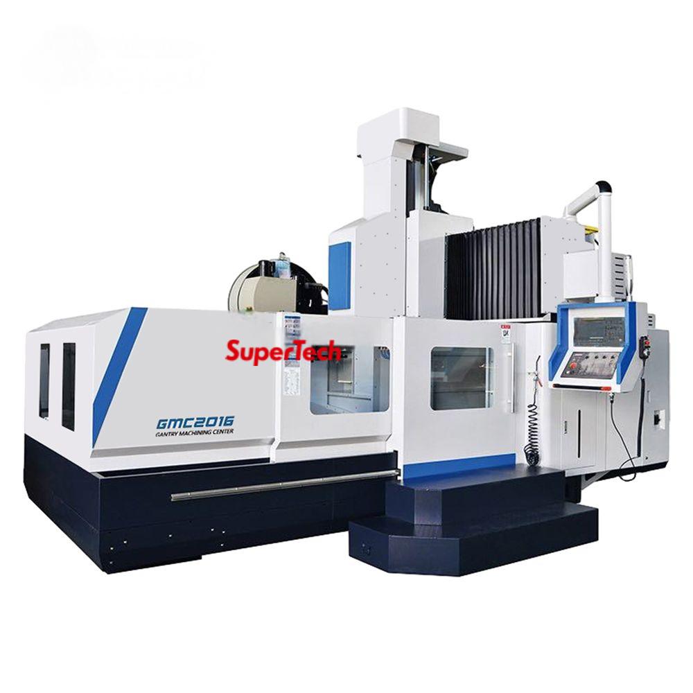 Supertech GMC2016 Vertical Gantry Machining Center | 2200x1600mm Travel | BT50 | High Rigidity Bridge-Type | for Mold Aerospace