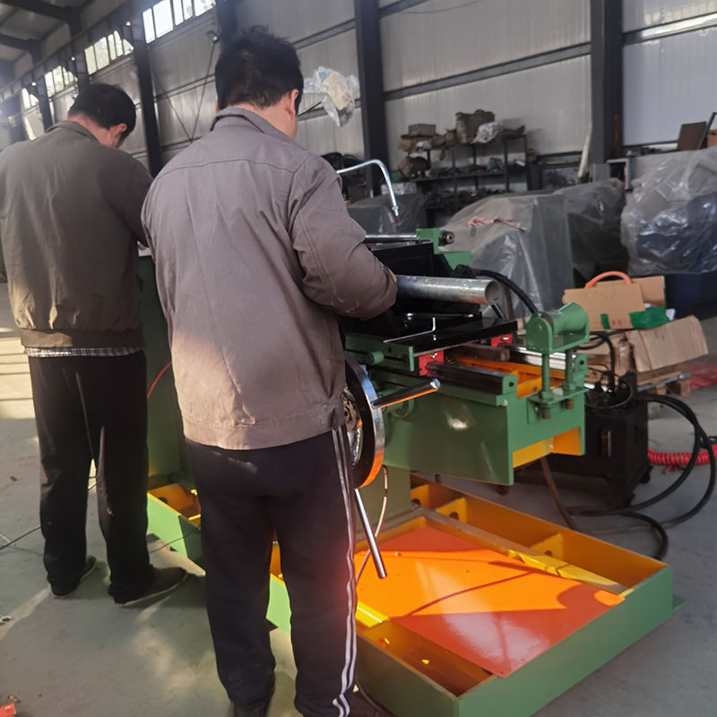 Hot-selling 65mm Solid Steel Bar Threading Machine Automatic Bolt Screw Round Bar Threading Machine Thread Cutting Machine