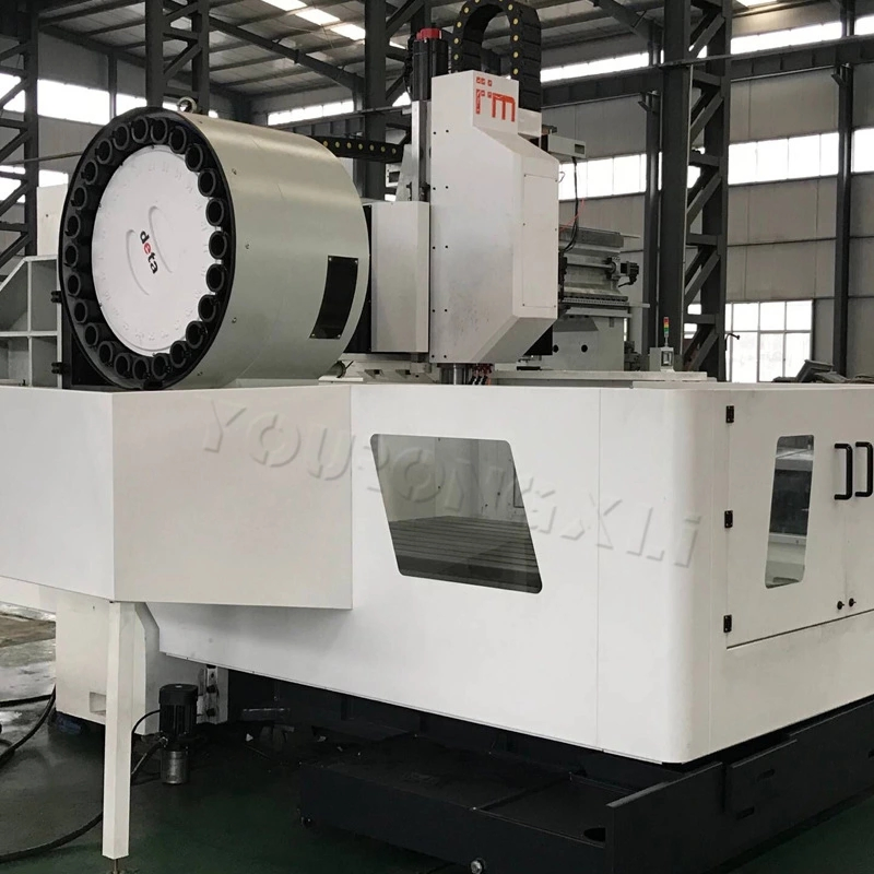 Xh1516 Gantry CNC Turntable 828d System
