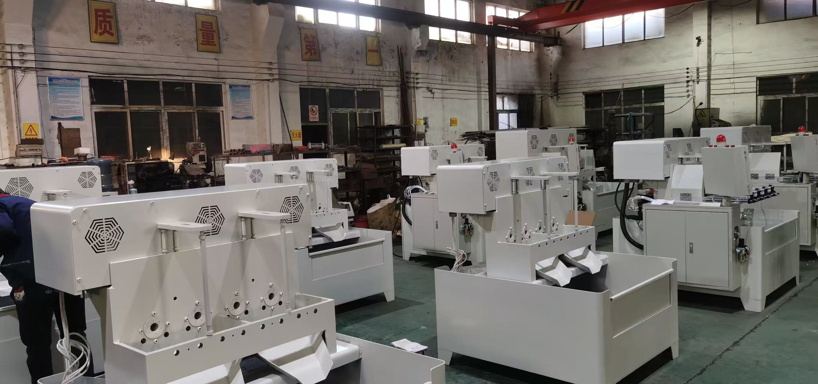 Multifunctional Automatic Two- Spindle Tapping Machine with Gear and Motor for High Productivity Thread Cutting &amp; Rolling