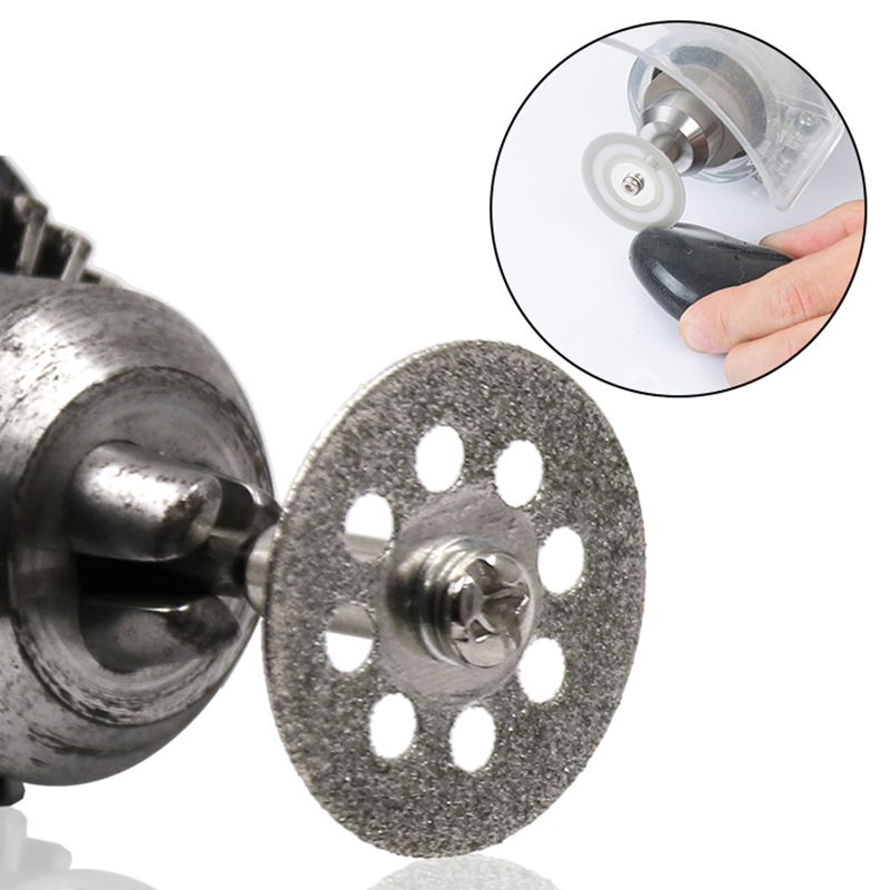LUBY Industrial Mini Cutting Disc Tool Rotary Accessories Diamond Grinding Wheel Abrasive Dual Sided Edge Coated 22mm OEM for