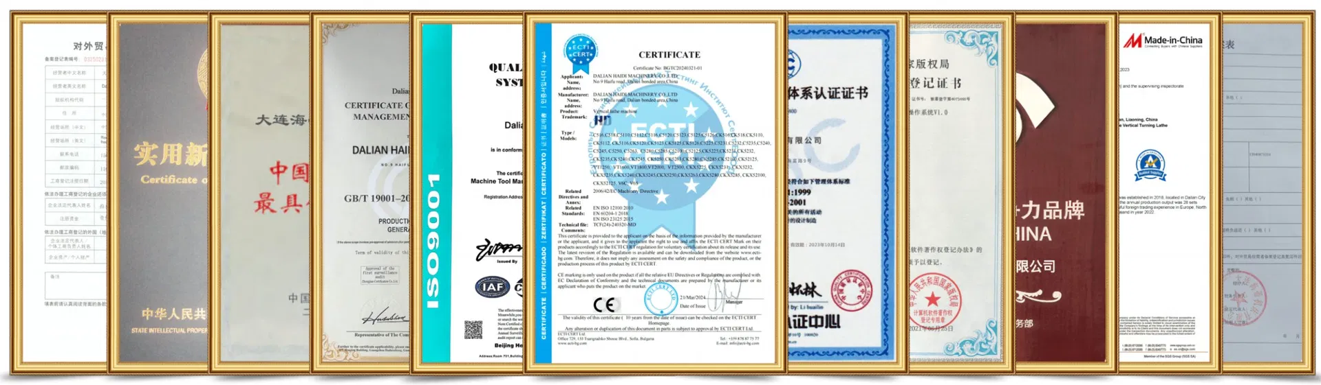 Certifications Overview