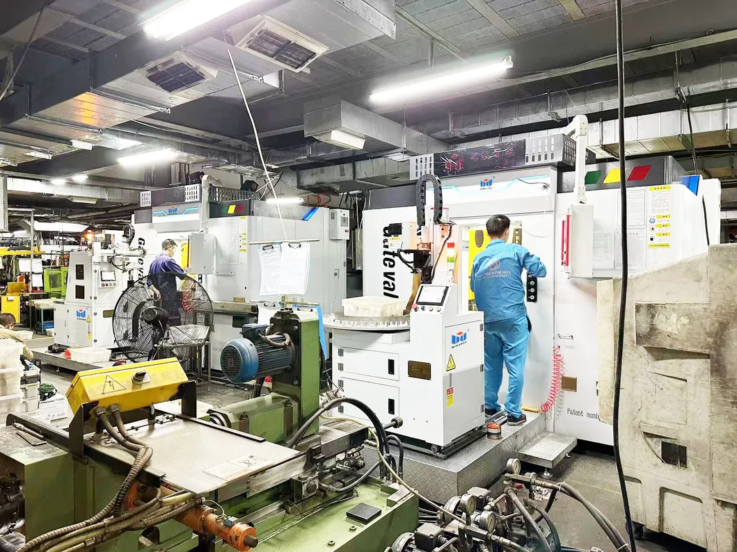 Rotary transfer machine on production line