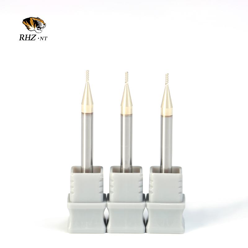 Factory Customization ODM/OEM 35 Helix Angle 4 Flutes Carbide Flat End Milling Cutter for Heat Resistant Alloys
