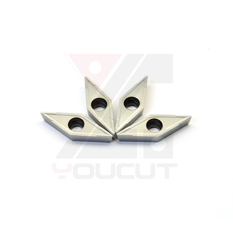 Diamond Carbide DLC Coated Turning Inserts Indexable CNC Lathe Blades 16mm X 1.5mm High Wear Resistance OEM Customizable Factory