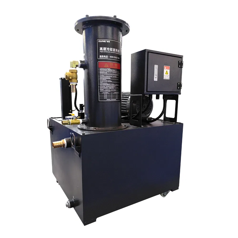 High Pressure Coolant System Purge Coolant Filtration System for Precision Turning Milling