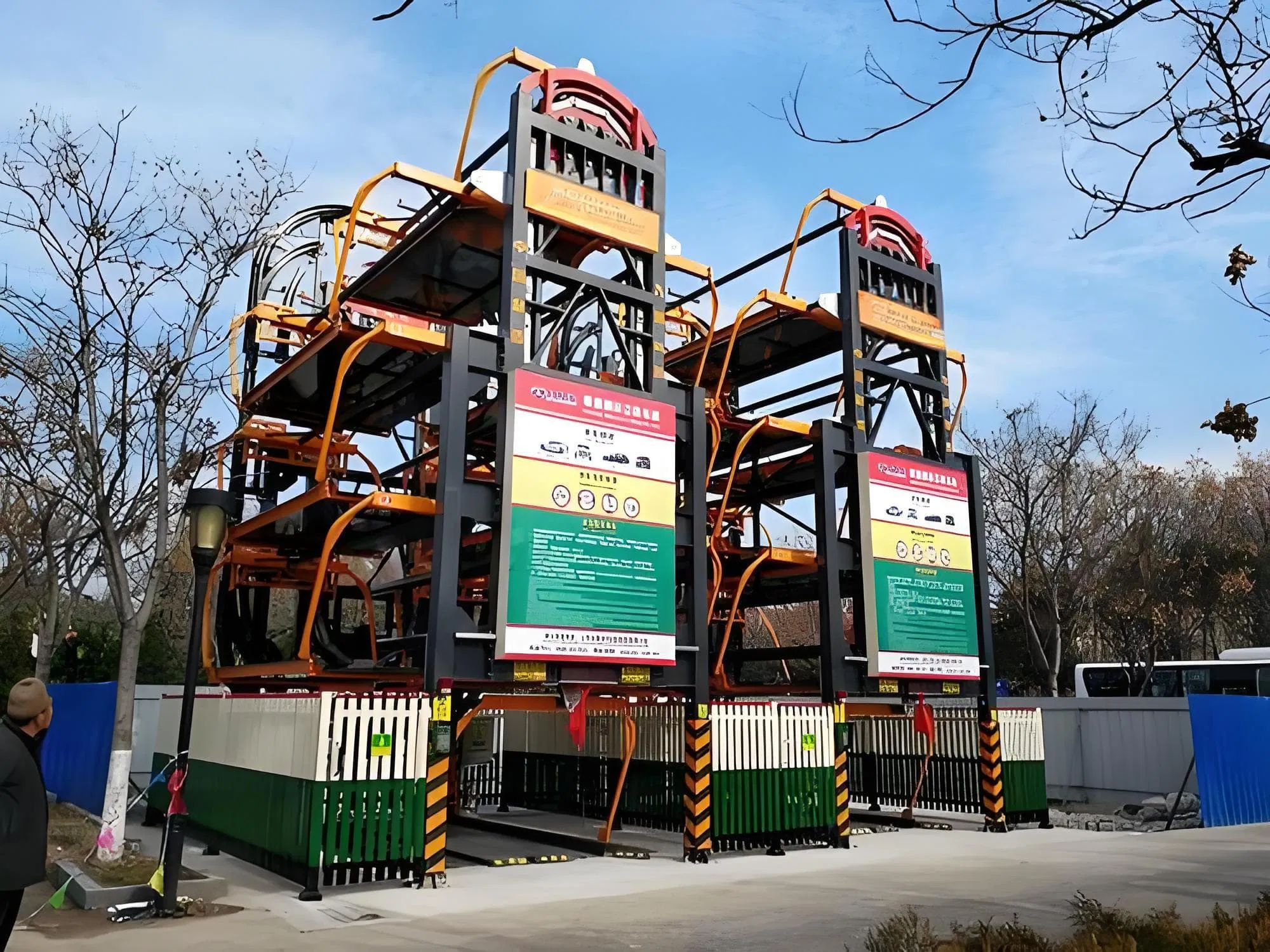 Muti-Level Customized Parking Solutions Car Lift Heavy Duty Rotary Parking System