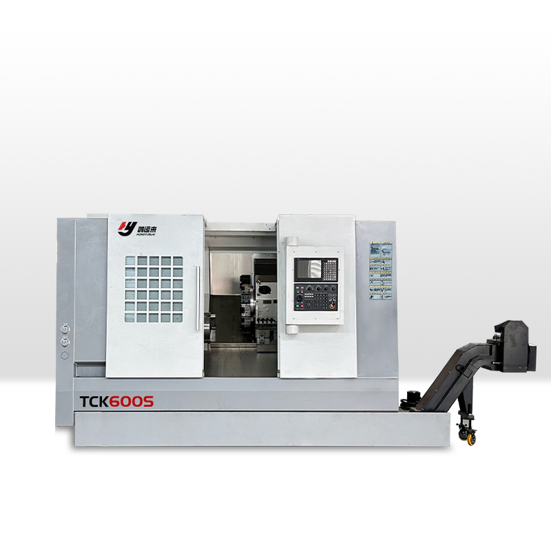 Tck600s CNC Turning Lathe Industrial Disc Machining System