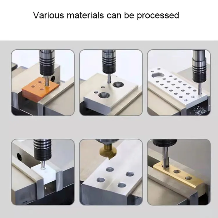 M6-M30 Electric Tapping System for Metal Threading and Hole Processing in Workshop