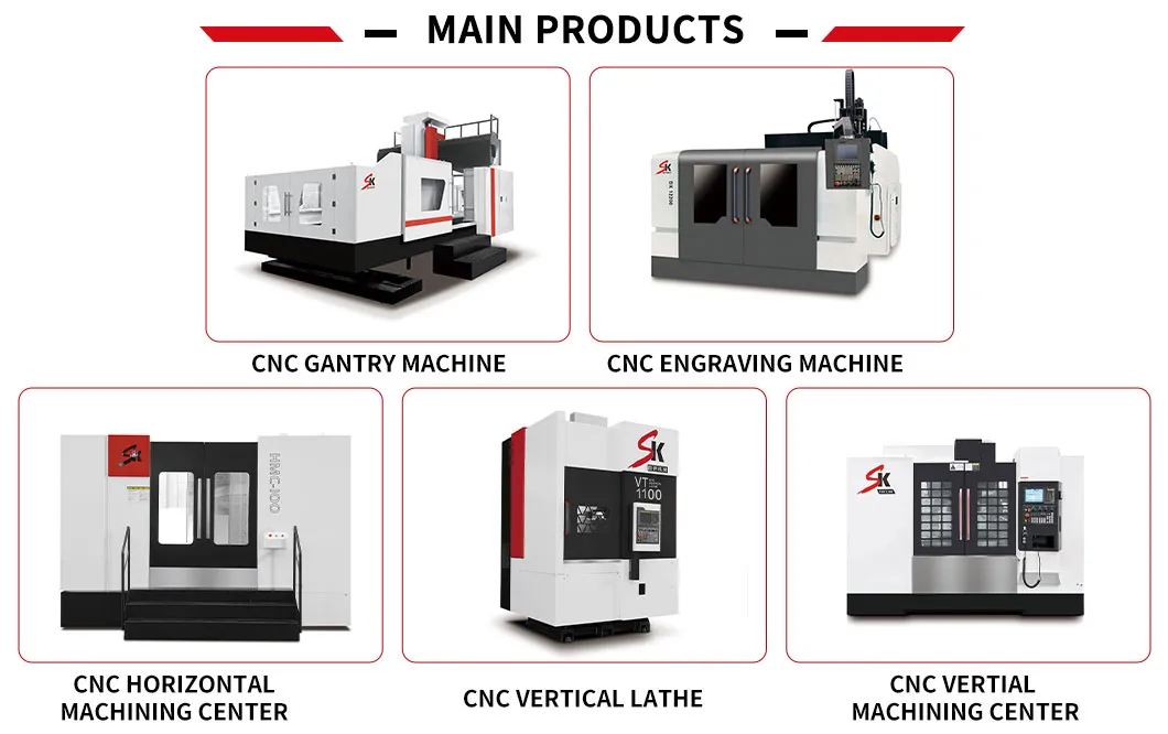 Main CNC Machine Products Catalog