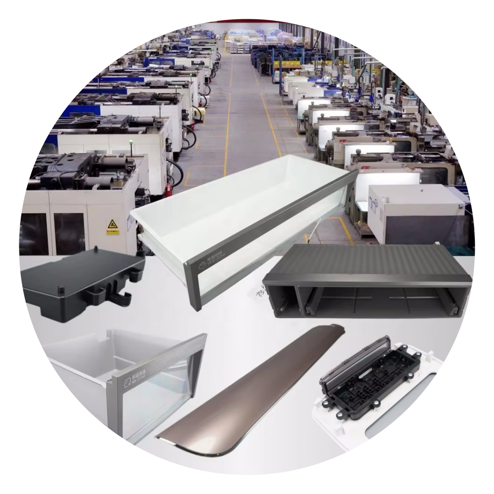 OEM/ODM High Quality Plastic Injection Molding Companies Thermoforming Molds Die Mold Plastic Household Items PVC Molding