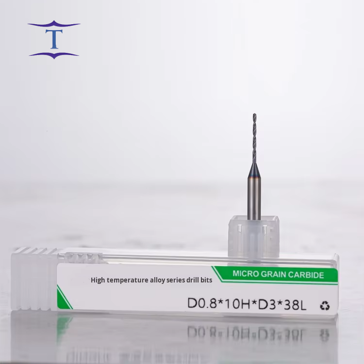 TIANYU Carbide Drill Bit 0.04~0.73 Tungsten Metric Short Length for High Temperature Durable Stainless Steel Heat-Resistant