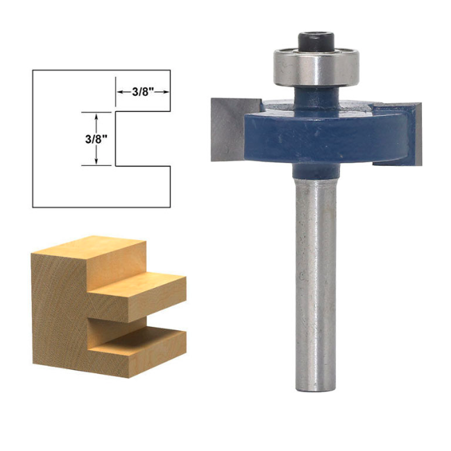 Rabbet Wood Router Bit