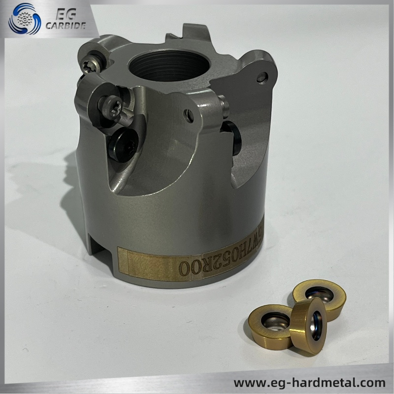 Indexable Milling Cutter for CNC Metal Processing
