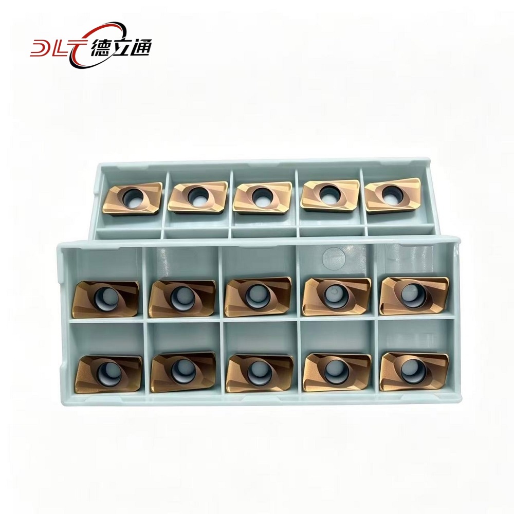 DLT APMT160408PDER-H2 JF5015 Carbide Milling Inserts CNC Indexable Milling Blade For Steel Wear Resistant Cutting Tools