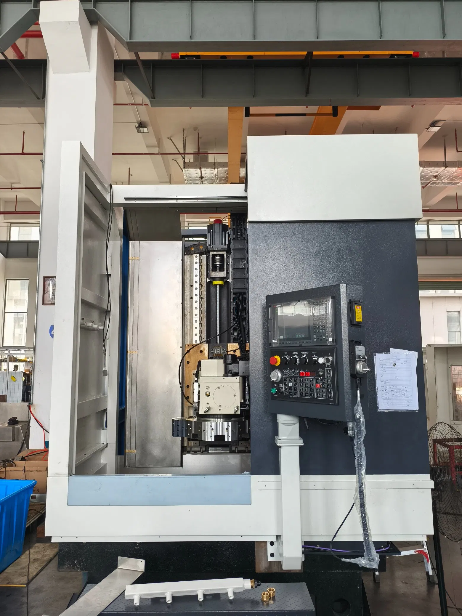 Nmk-70s CNC Vertical Turning Center with Dual Turret System and Intelligent Programming