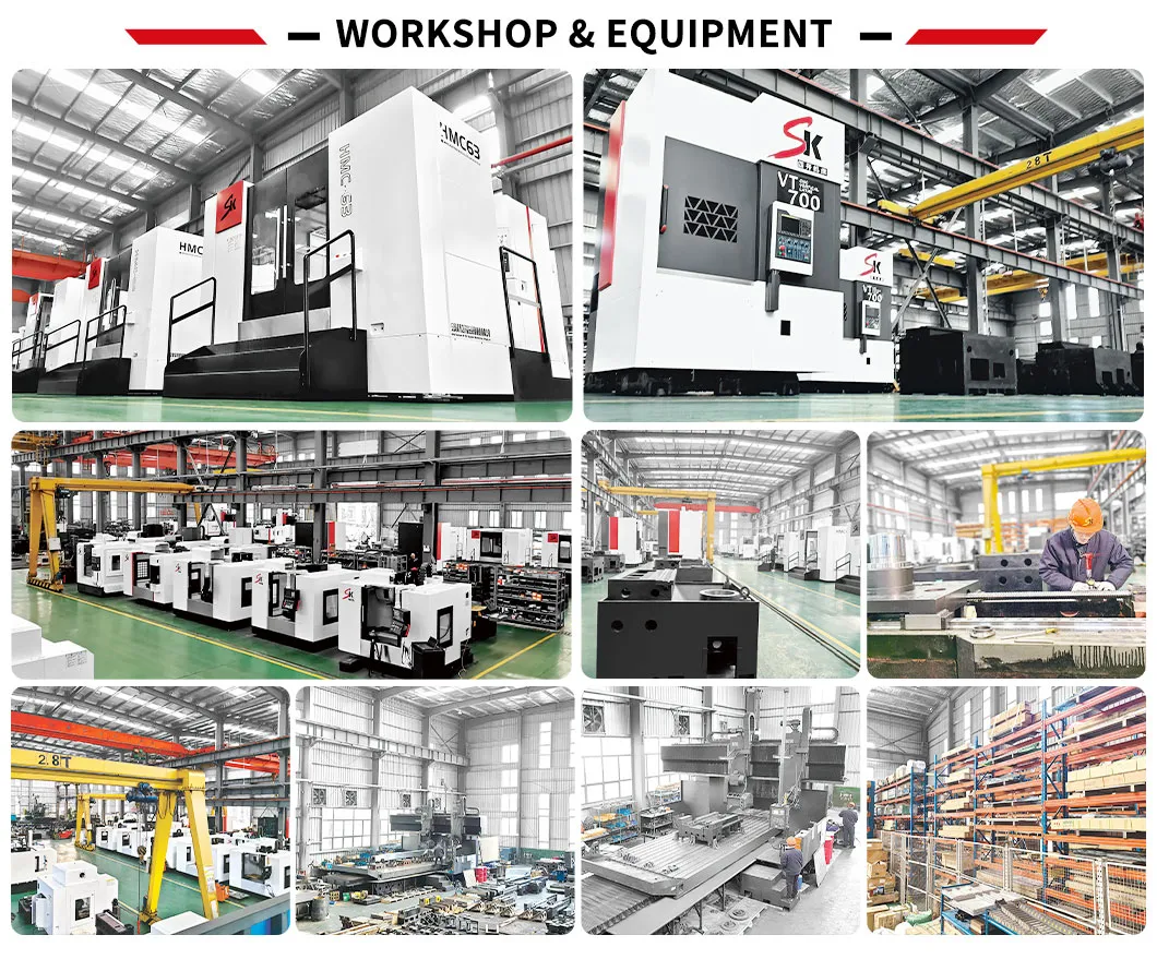 High Efficiency Metal Cutting CNC Lathe Flange Processing CNC Vertical Lathe Fanuc System