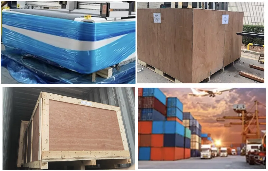Machine packaging and safe shipping